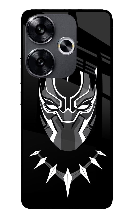 Black Panther Poco F6 5G Glass Case