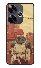 Adventurous Poco F6 5G Glass Case