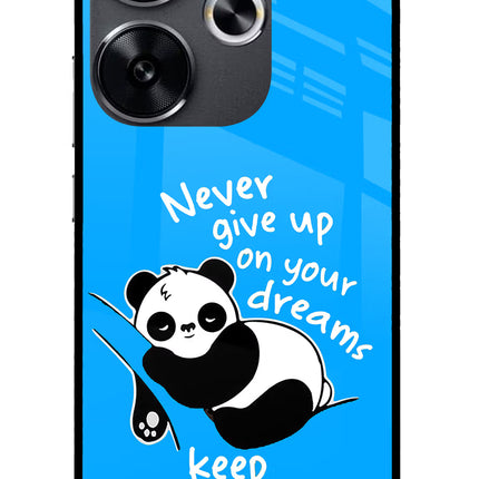 Keep Sleeping Poco F6 5G Glass Case