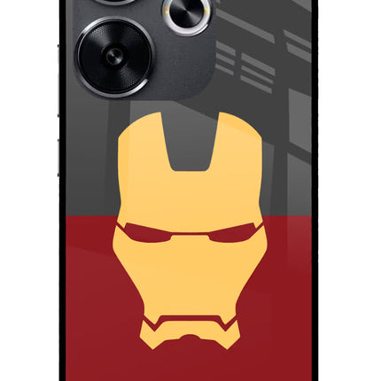 Ironman Poco F6 5G Glass Case