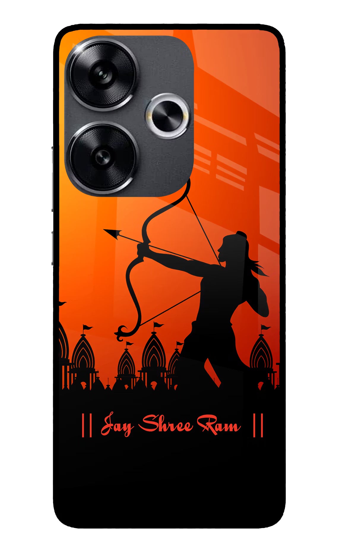 Lord Ram - 4 Poco F6 5G Glass Case