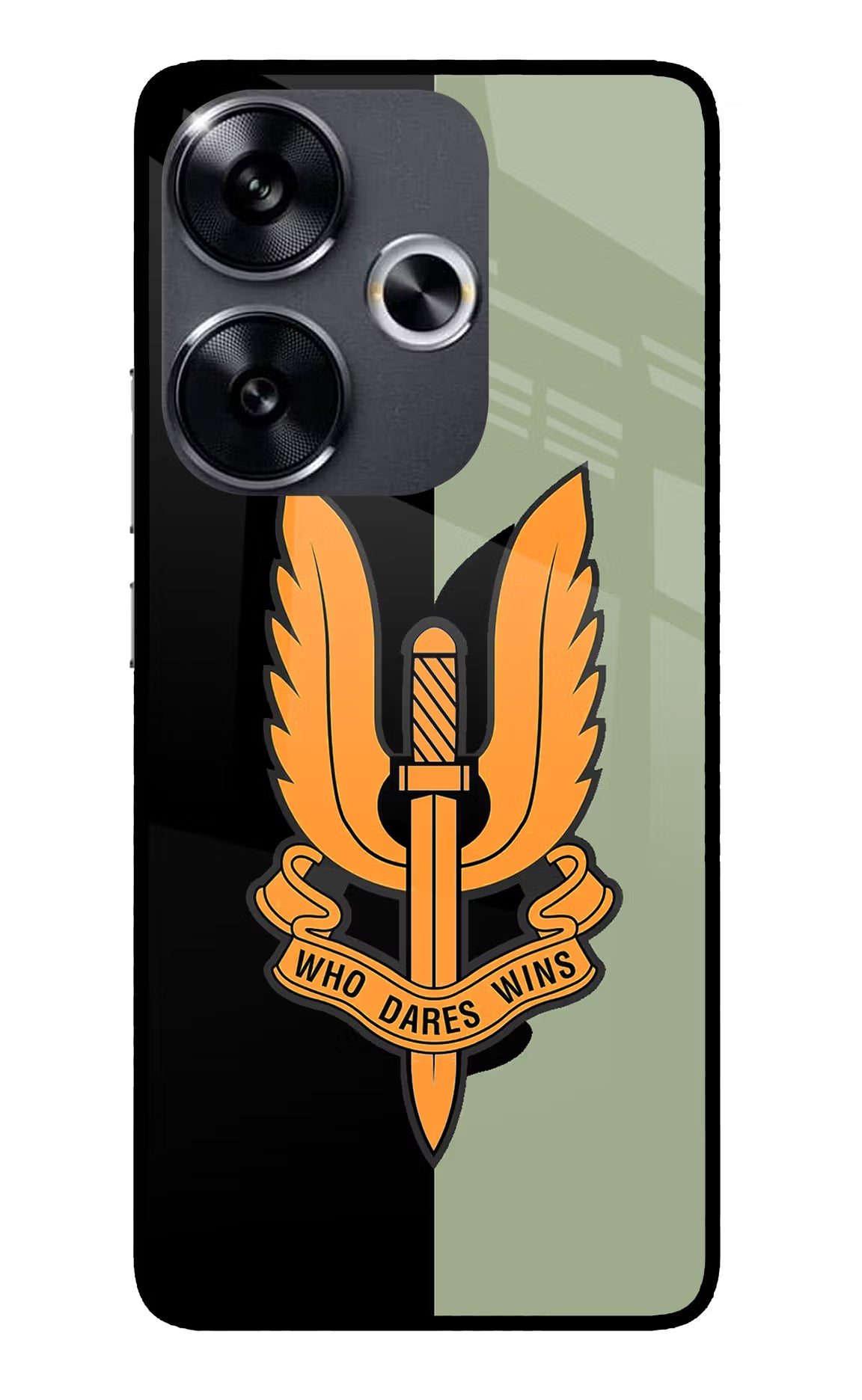 Balidan Logo Poco F6 5G Glass Case