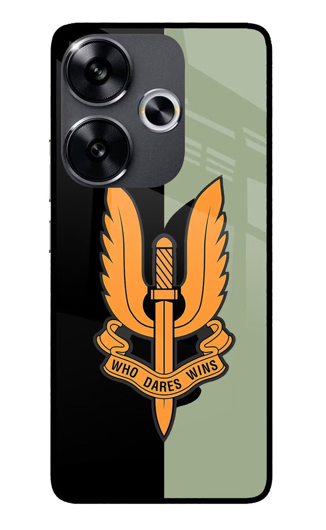 Balidan Logo Poco F6 5G Glass Case