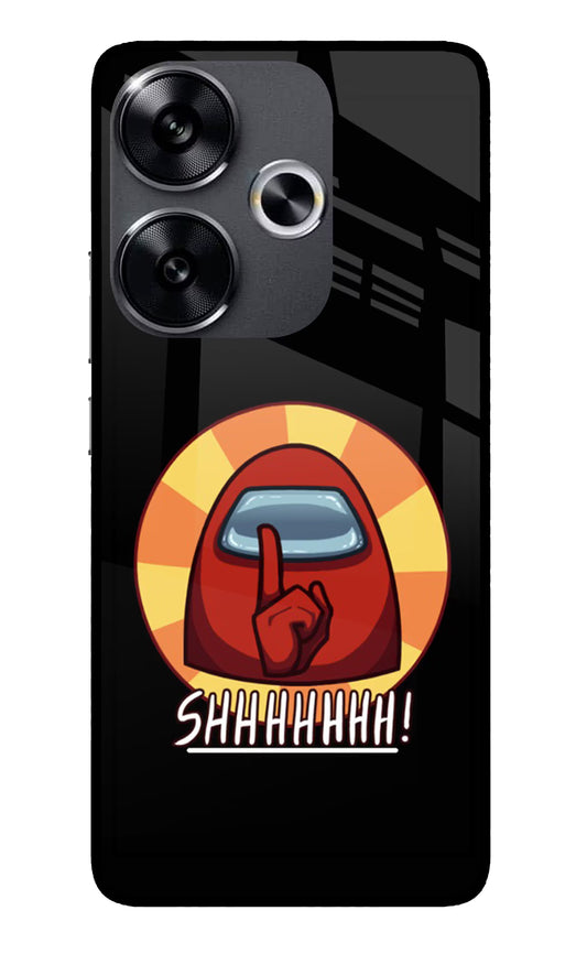 Among Us Shhh! Poco F6 5G Glass Case