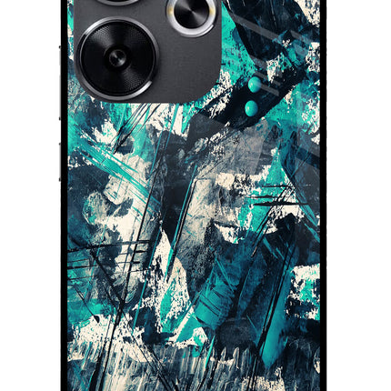 Artwork Poco F6 5G Glass Case