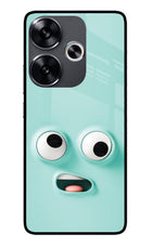 Funny Cartoon Poco F6 5G Glass Case