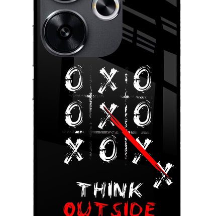 Think out of the BOX Poco F6 5G Glass Case