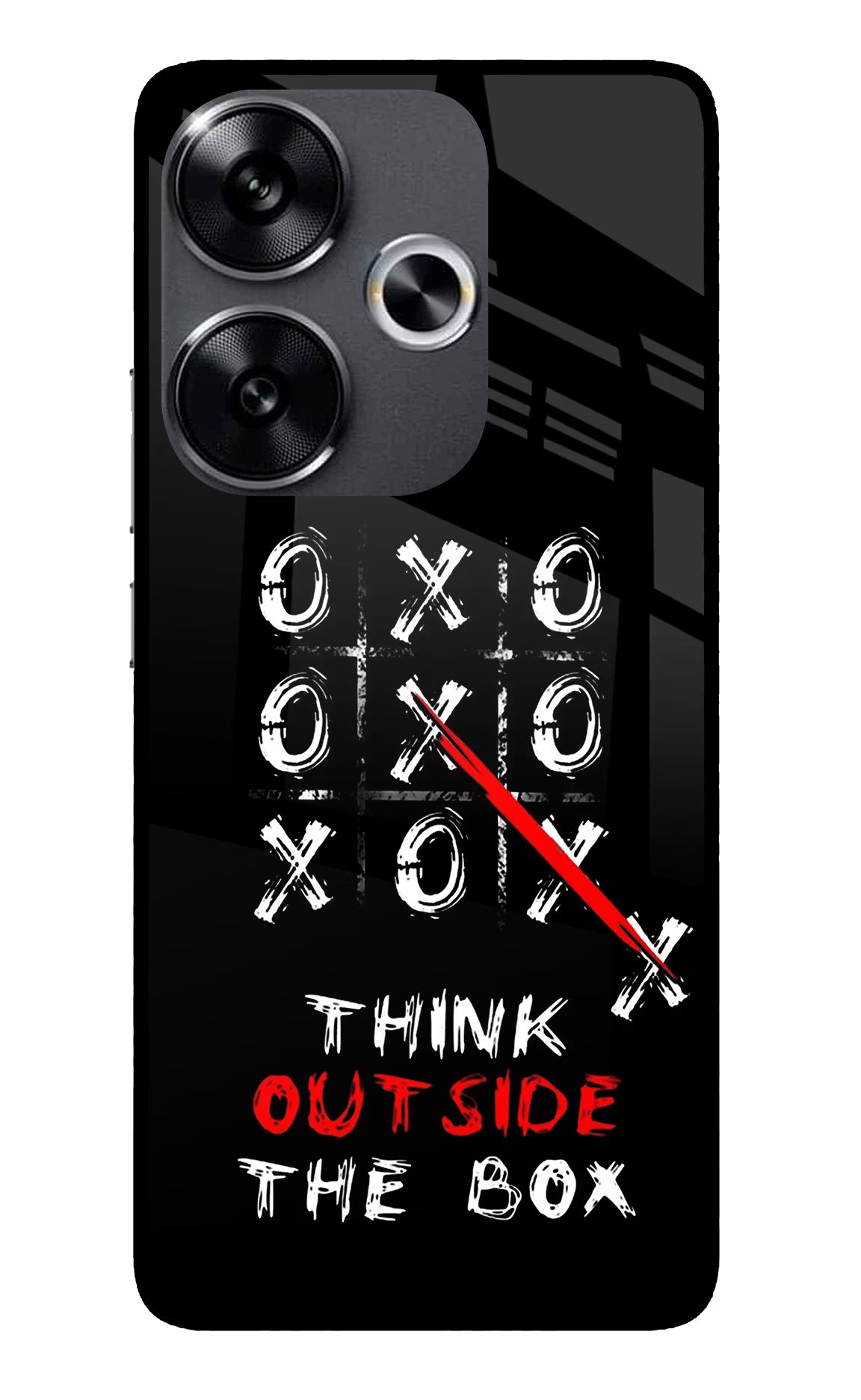 Think out of the BOX Poco F6 5G Glass Case