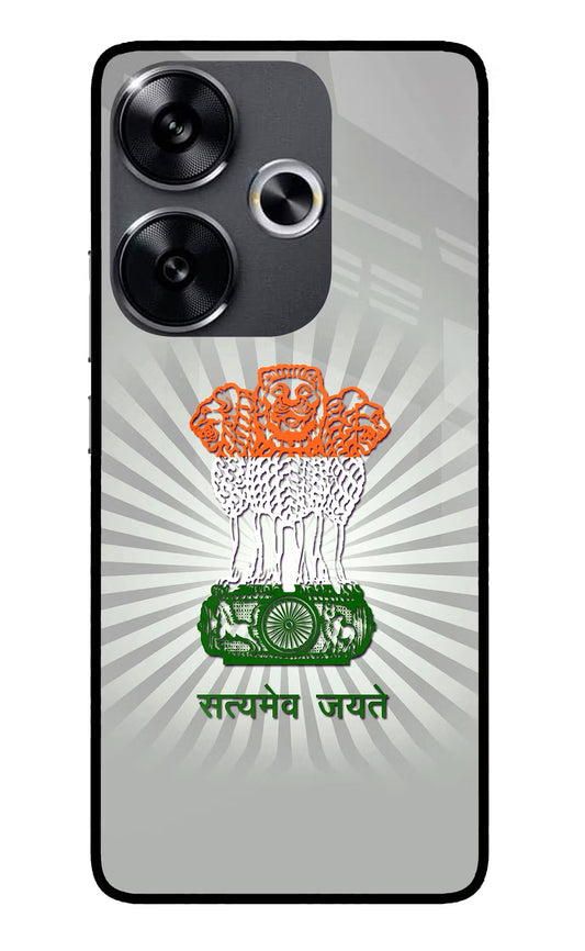 Satyamev Jayate Art Poco F6 5G Glass Case