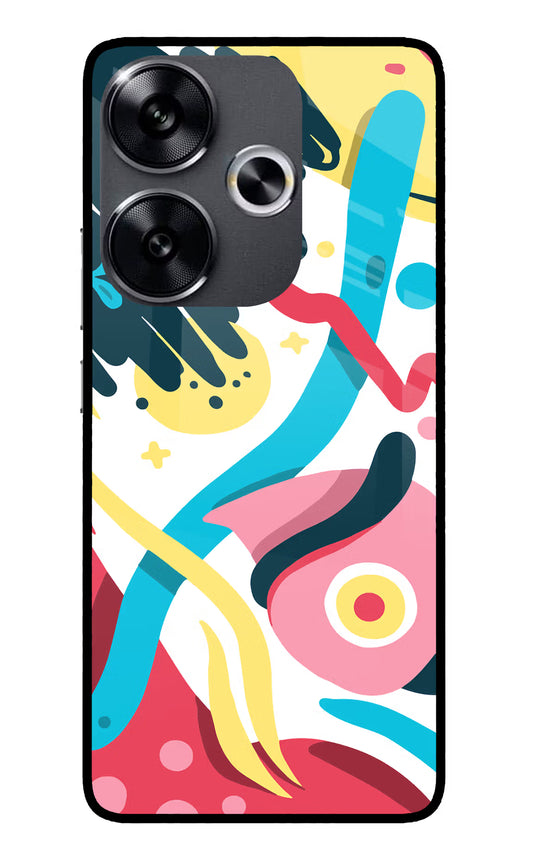 Trippy Poco F6 5G Glass Case