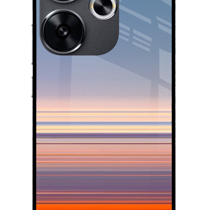 Morning Colors Poco F6 5G Glass Case