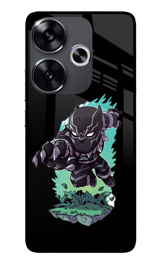 Black Panther Poco F6 5G Glass Case