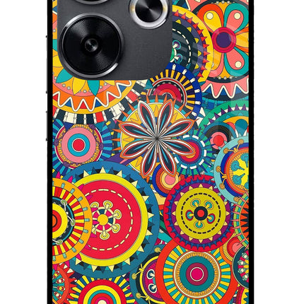 Gol Gol Art Poco F6 5G Glass Case