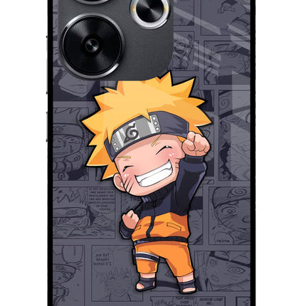 Chota Naruto Poco F6 5G Glass Case