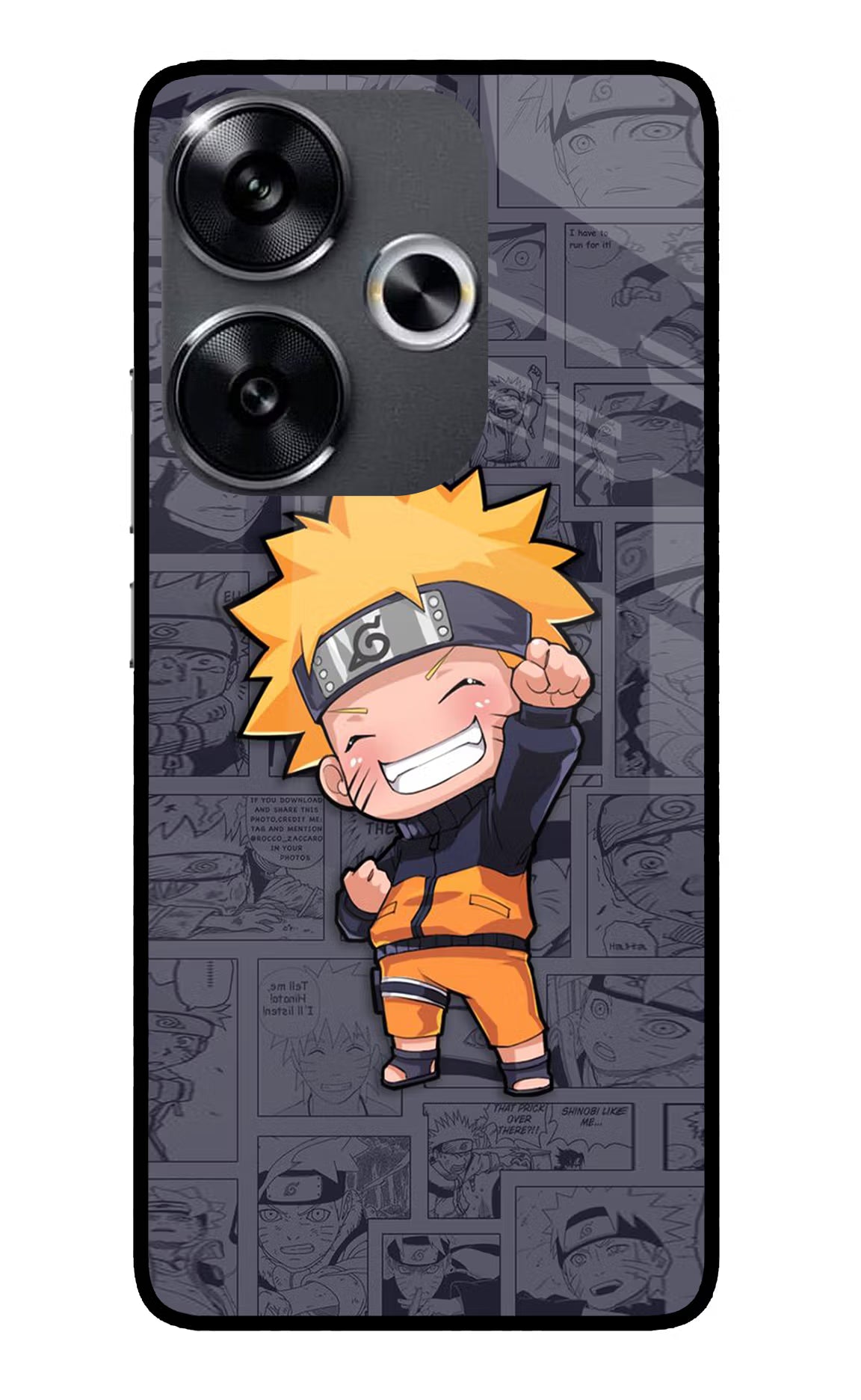 Chota Naruto Poco F6 5G Glass Case