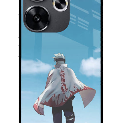 Kakashi Poco F6 5G Glass Case