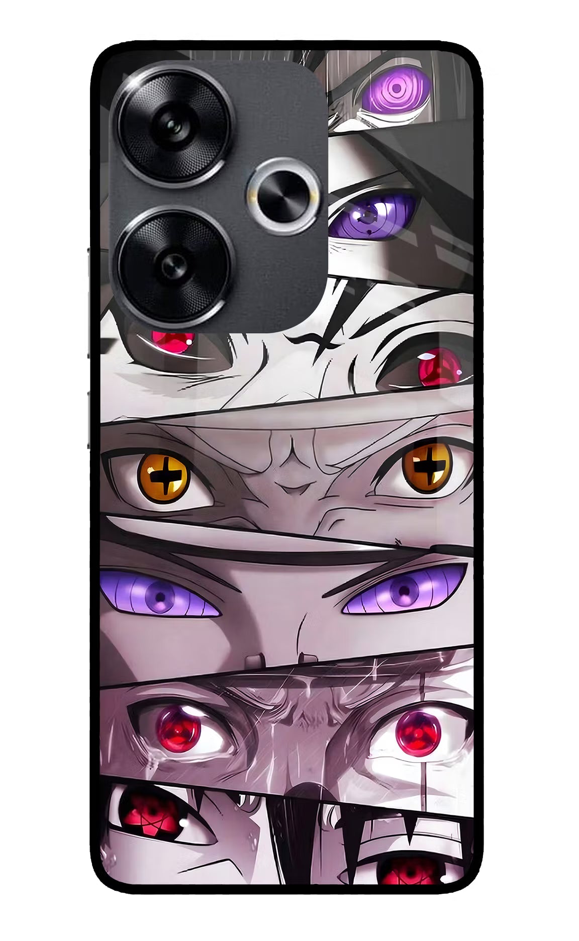 Naruto Anime Poco F6 5G Glass Case