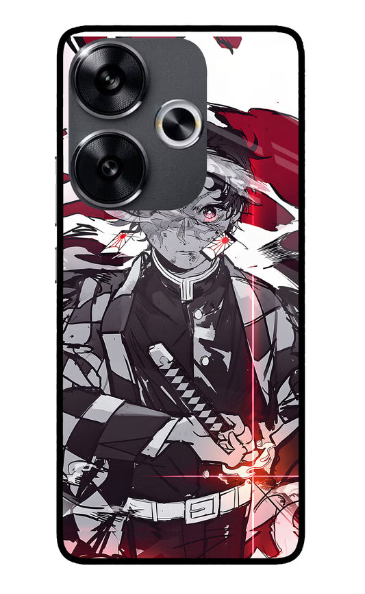 Demon Slayer Poco F6 5G Glass Case