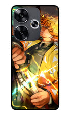 Demon Slayer Poco F6 5G Glass Case
