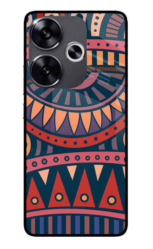 African Culture Design Poco F6 5G Glass Case