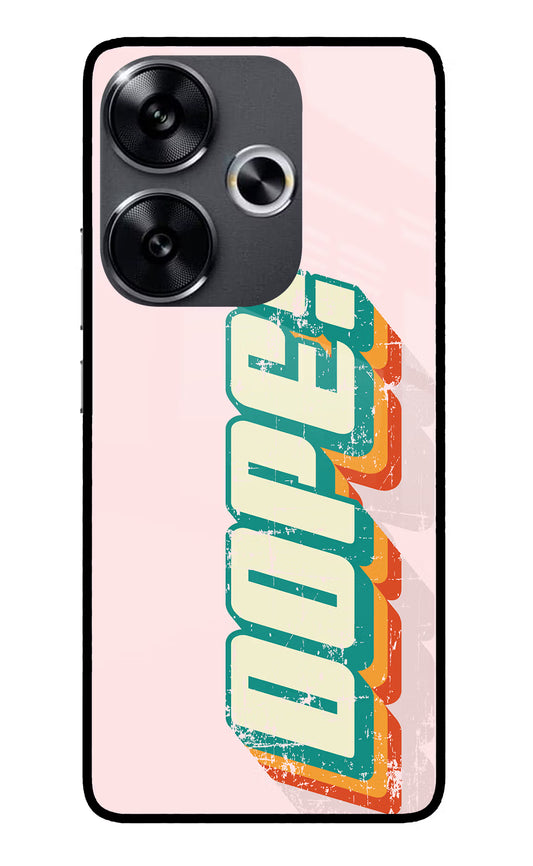 Dope Poco F6 5G Glass Case