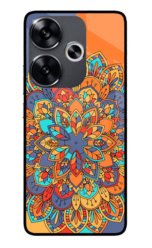 Color Mandala Poco F6 5G Glass Case