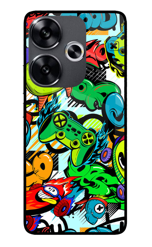Game Doodle Poco F6 5G Glass Case