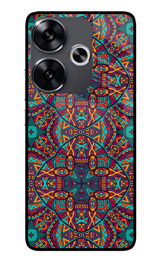 Colour Mandala Poco F6 5G Glass Case