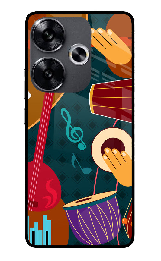 Music Instrument Poco F6 5G Glass Case