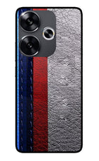 BMW Stripes Poco F6 5G Glass Case