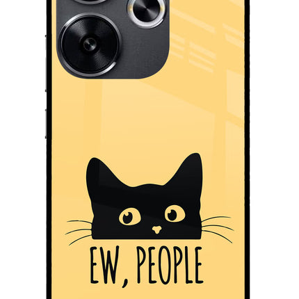 Ew People Catitude Poco F6 5G Glass Case