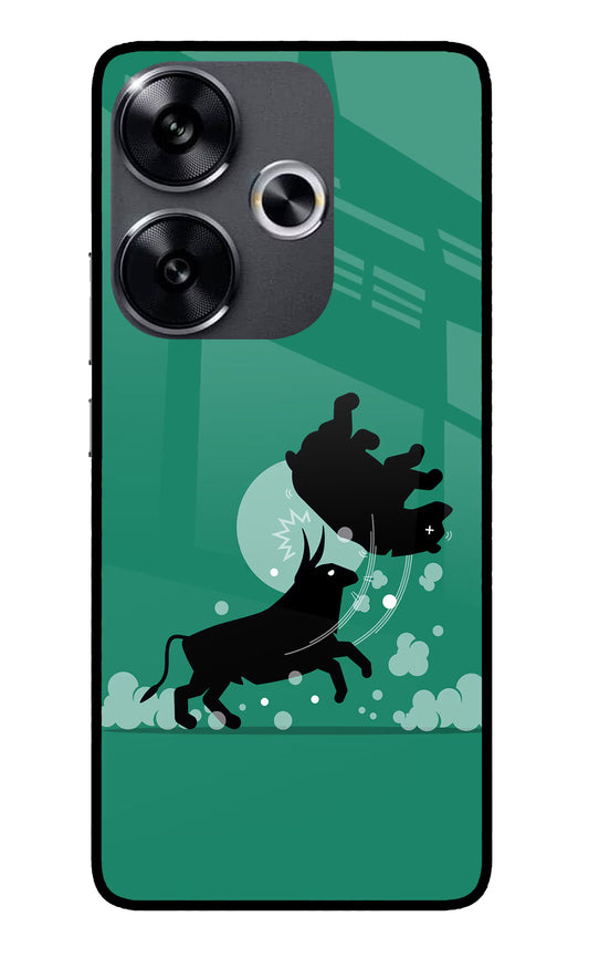 Bull Conqueror Poco F6 5G Glass Case