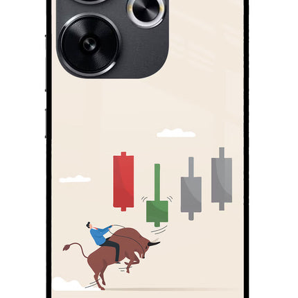 Bull Trading Momentum Poco F6 5G Glass Case