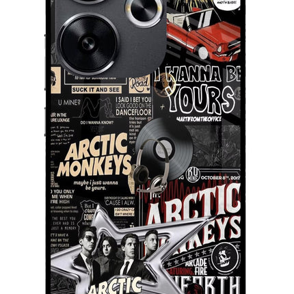 Arctic Monkeys Poco F6 5G Glass Case