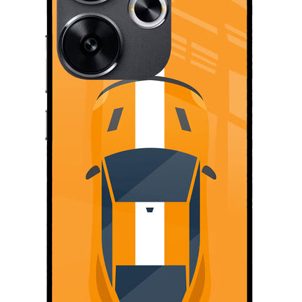 Highway Pursuit Poco F6 5G Glass Case