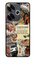 Capricorn Zodiac Poco F6 5G Glass Case
