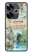 Pisces Zodiac Poco F6 5G Glass Case
