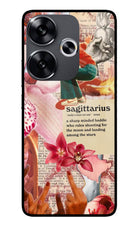 Sagittarius Zodiac Poco F6 5G Glass Case