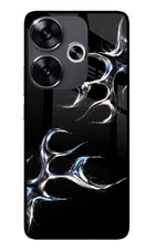 Chrome Tribal Poco F6 5G Glass Case