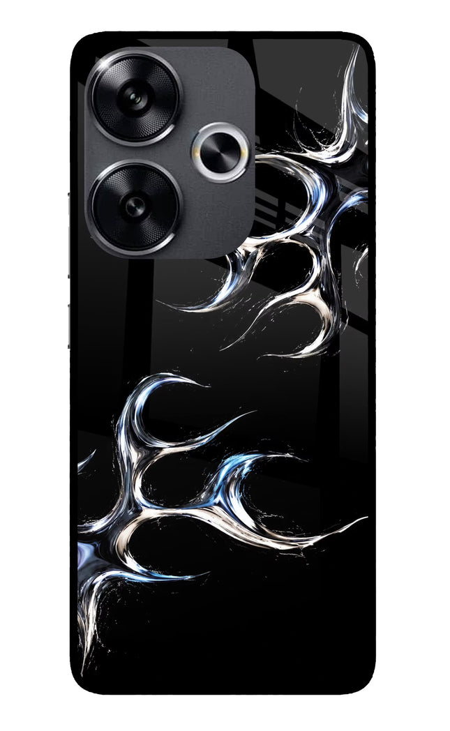 Chrome Tribal Poco F6 5G Glass Case