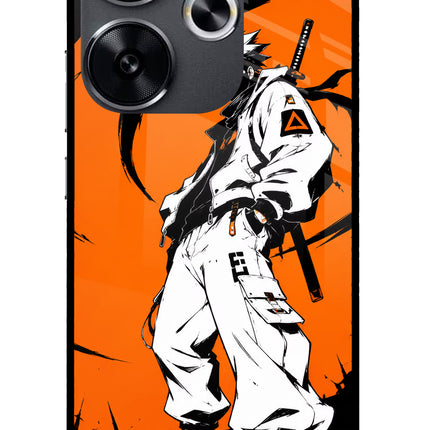 Street Samurai  Poco F6 5G Glass Case