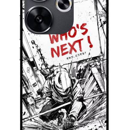 Who's Next Poco F6 5G Glass Case