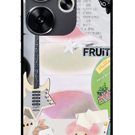 Softcore case Poco F6 5G Glass Case