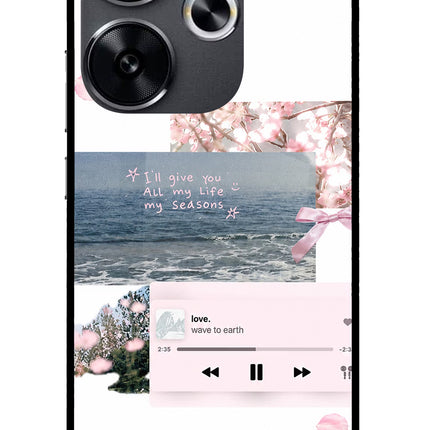 Wave to earth Poco F6 5G Glass Case