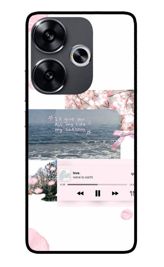 Wave to earth Poco F6 5G Glass Case
