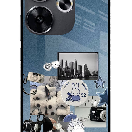 Miffy Poco F6 5G Glass Case