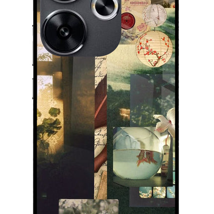 Summer Poco F6 5G Glass Case