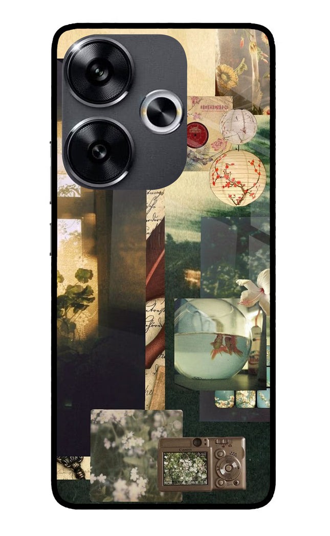 Summer Poco F6 5G Glass Case