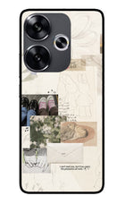 Soft Aesthetic Poco F6 5G Glass Case