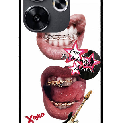 Rockstar Poco F6 5G Glass Case